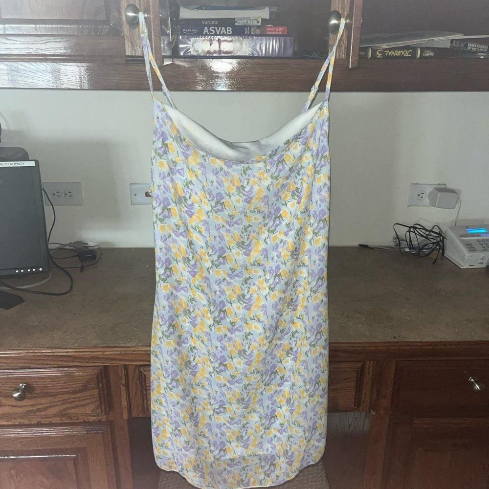 LAVENDER FLORAL DRESS